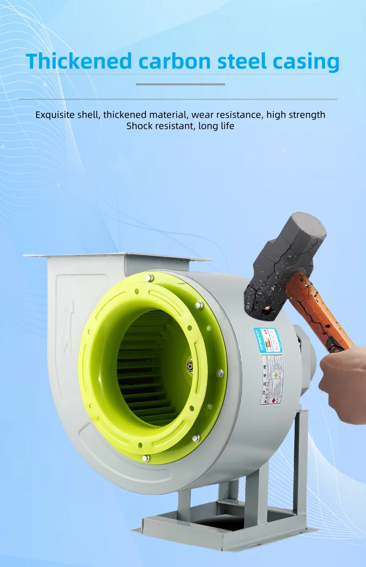 Centrifugal Fan, 380 V, metal - detail 2