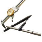 Pen Pen Black CNC Machining Custom With Logo Engraved Luxury Manufacturer Fountain Pen Black Alloy Titanium Pen