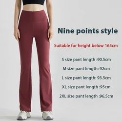 Best Selling Thin Wide Leg Yoga Pants High Waist Look Slimmer Fashion Flare Yoga Pants Women