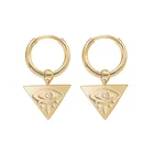 Earrings Custom Jewelry Diy New Stainless Steel Earrings 18k Gold Earrings