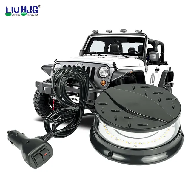 Liu HJG Custom ODM Motorcycle Systems Lighting Strobe Rotating Flashing Emergency Beacon Lights LED Work Light For Cars Trucks