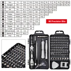 Tool 115 In 1 Precision Screwdriver Set Professional Screwdriver Bits Set Repair Tool Set