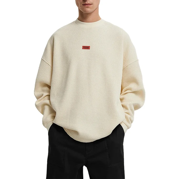 solid color crewneck sweatshirt