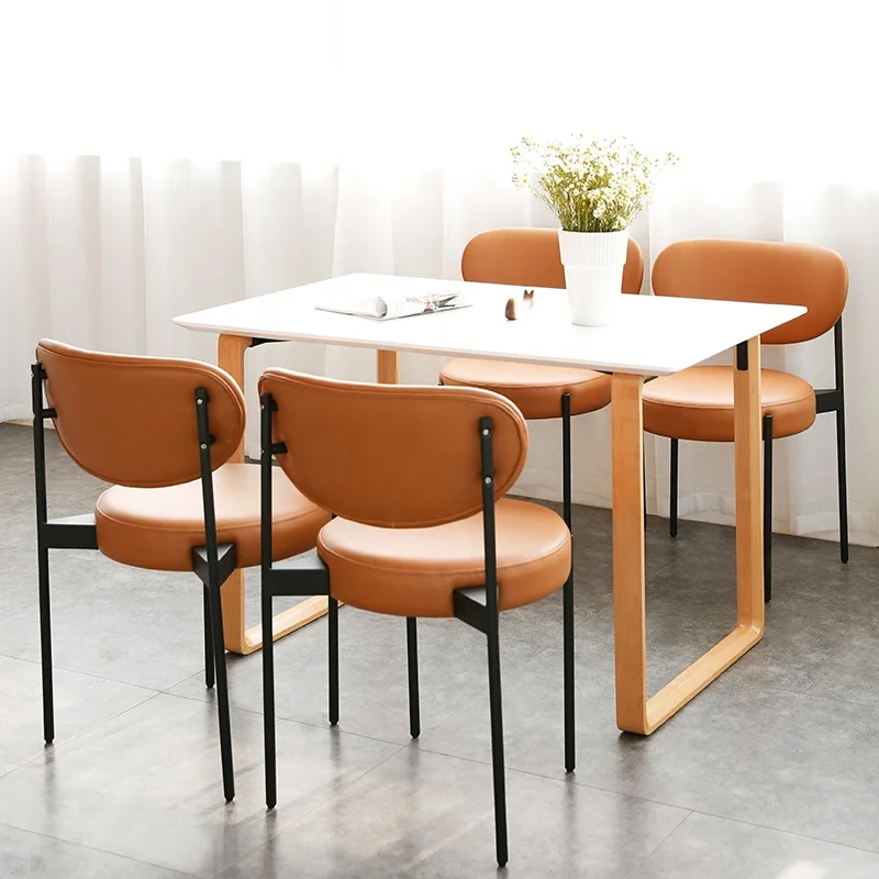 commercial leather dining chairs