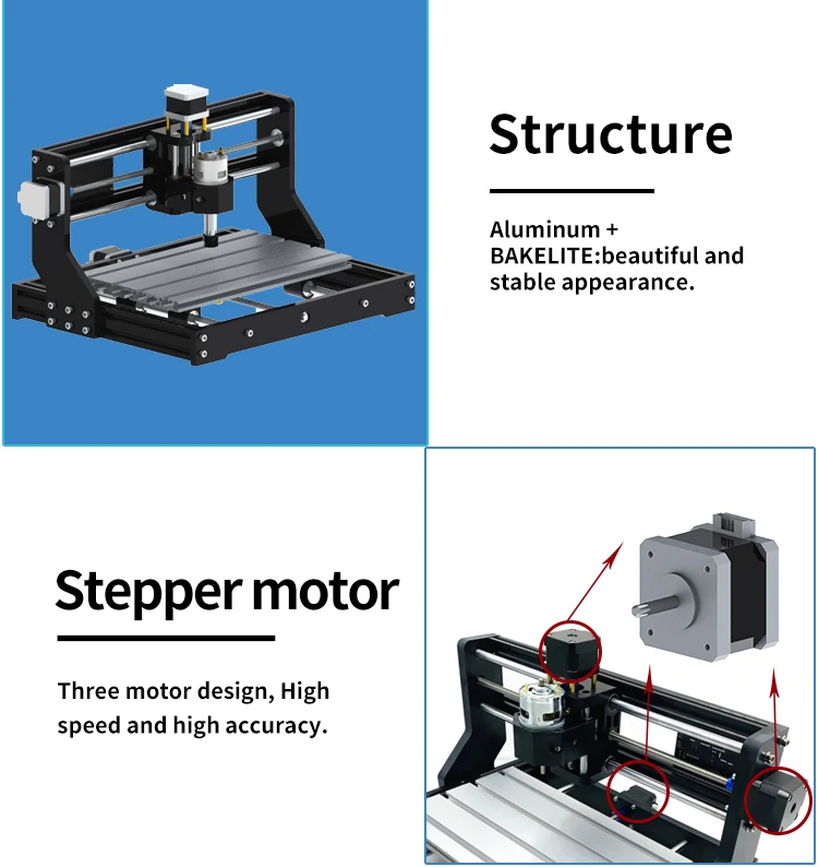 3 Axis Wood Cutting Machine