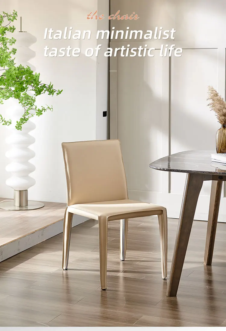 Dining Chairs Nordic Italian Style Comfortable Light Luxury Leisure