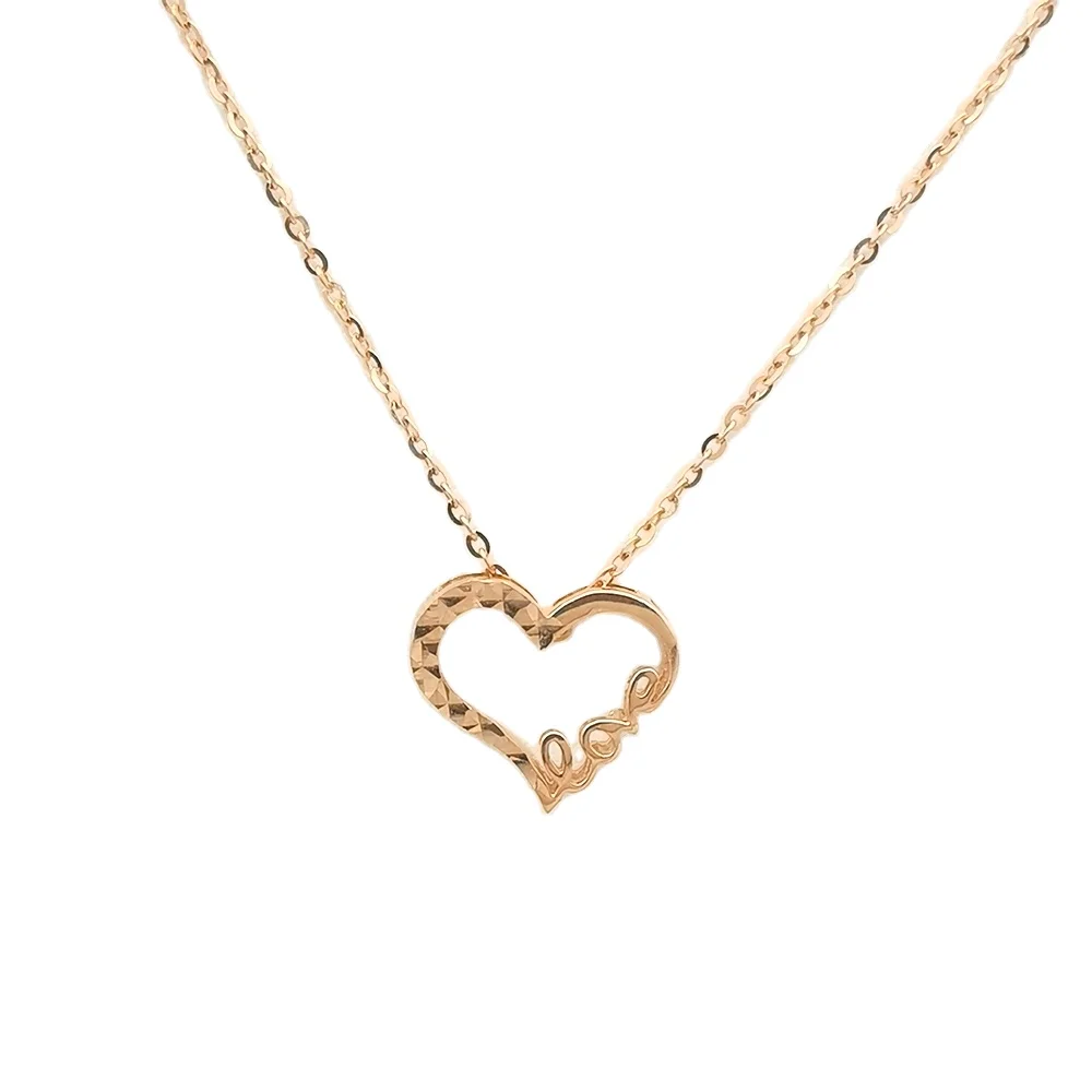 New Design Fashion 18k Solid Rose Gold 