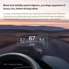 Car System Android 9.5inch Car HUD Head-up Display OBD2 Warning Monitor System Alarm For Android IOS