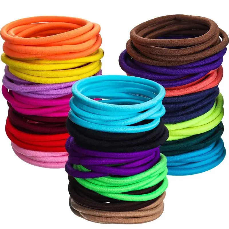 Wholesale Custom Women Big Size Hair Accessories High Elastic Rubber Band  Does Not Hurt Hair Simple Hair Tie - Buy Thick String Scrunchies Hair Ties,Rubber  Band Scrunchies Holders,Simple Jointless Hair Bands Product