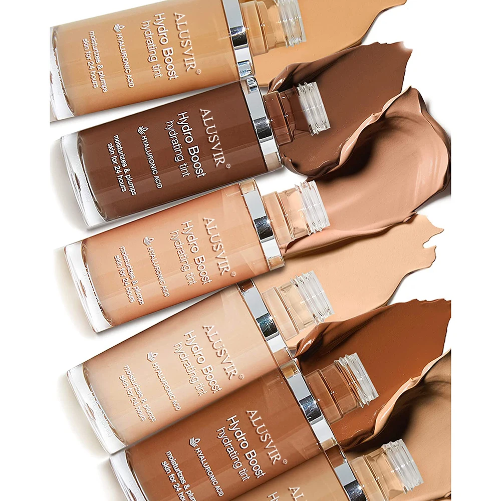 Private Label Cosmetics Nourishing Skin Lasting Waterproof Makeup Liquid Foundation Makeup Full Coverage For All Skin Types