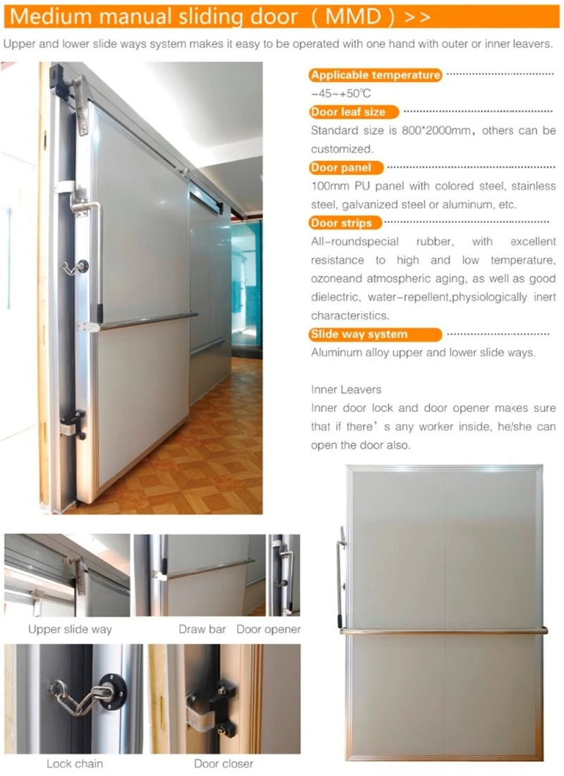 Cold Room Storage, Polymer Hinged - detail 12