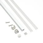 Led 3528 Strip Led Profile For Led Strip Ultra Slim 6mm Recessed Aluminum Led Profile For 5mm Wide SMD 3528 LED Strip