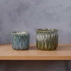 Planter Pots China Wholesale Indoor Garden Geometric Flower Planter Pots Ceramic Pots