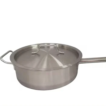 The factory directly supplies high-quality Used Food Multi Purpose Cooking Utensils Sauce Pan Stainless Steel Used Food Soup Pot