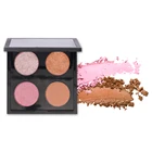 Eye Eyeshadow Pigment 20% Off 4 Colors Pigmented Eye Shadow Pans Cosmetics Nude Diamond Custom Eyeshadow Pallets