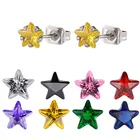 Cz Earring Earrings 2020 Stainless Steel Mini Cz Star Earring Stud Earrings Bulk