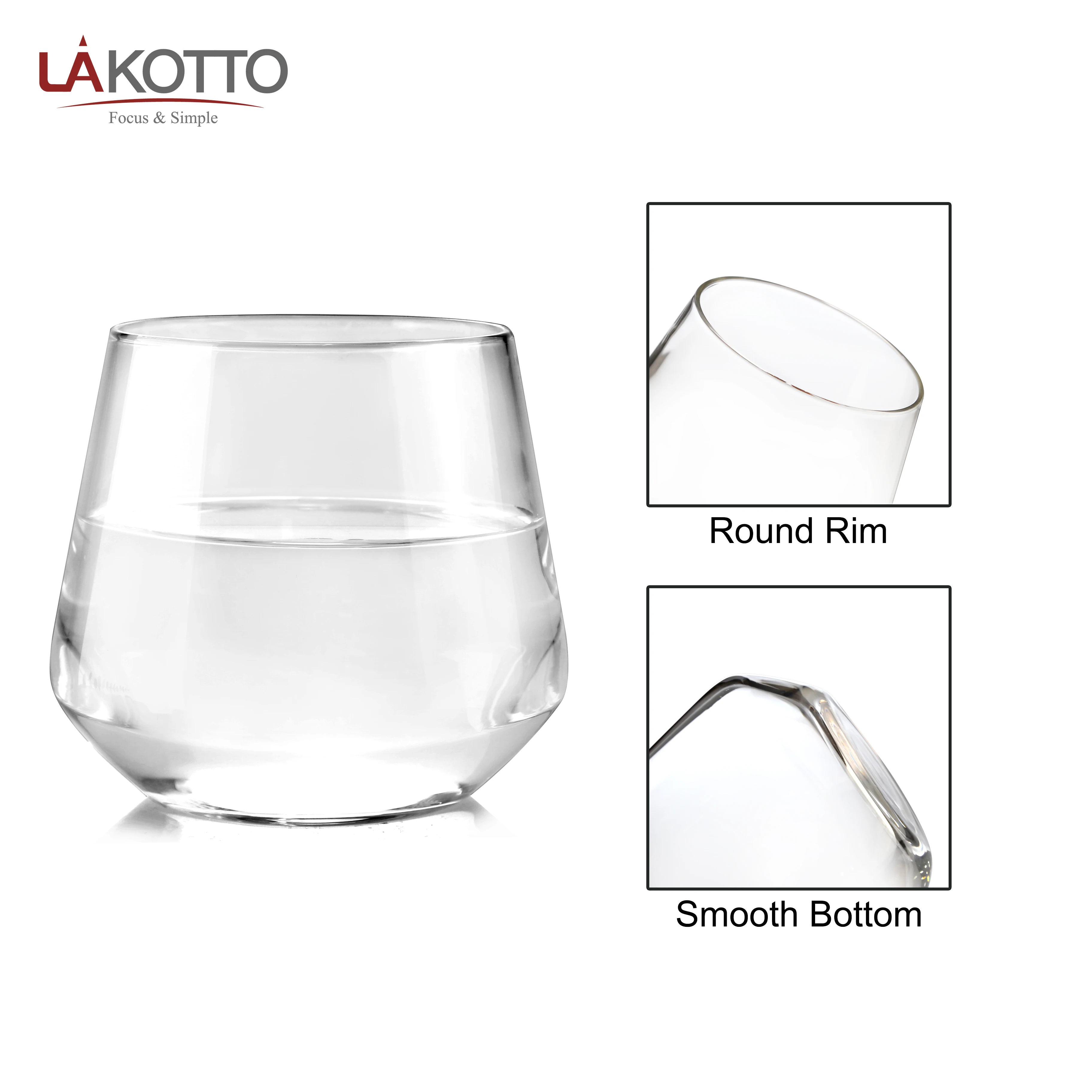 Wholesale luxury glass transparent modern fruit beer tea cup with base