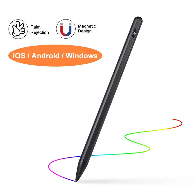 Active Touch Screen Capacitive Stylus Pen Tip Drawing for iPhone iPad Tablet PC 