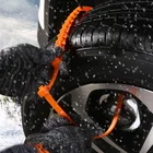 Snow Chains Hot Sell Repeatedly Use Car Anti-skid Tpu Plastic Tire Snow Chains