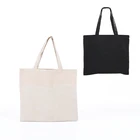 Bag Shopping Bags Wholesale Plain Cotton Canvas Large Tote Bag Shopping Bags With Custom Printed Logo