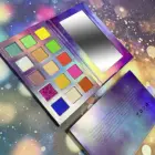 Professional Cosmetics Vendor Make Your Own Brand Low Moq 15 Square Pans Makeup Eye Shadow Palette With Mirror