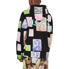 No Moq Hoodi For Print Custom Hoodie No Moq 10 Oz 12oz 500g Hoodie Streetwear Full Printed Unisex Hoddies For Men Women