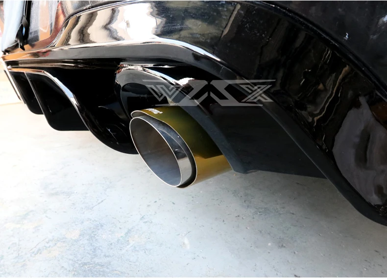 High Performance Universal Exhaust Muffler Gold Exhaust tips Auto Accessories Exhaust Tail Pipe