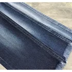 Cotton Denim Wholesale Rolls Organic Long Staple Cotton Slub Blue Black Color Denim Fabric For Man Jeans Jackets