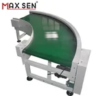 Pu Belt 45 90 180 Degree Curve PU Belt Heavy Duty Assembly Line Belt Conveyor System