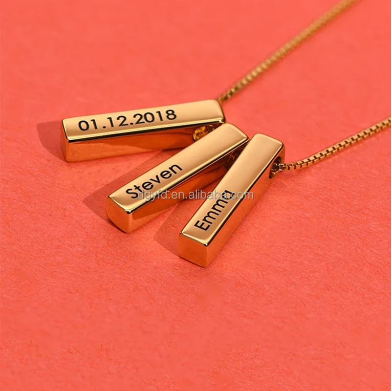 friendship bar necklace