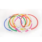 Cyclic Excellent Quality LED Rechargeable Pet Silicone Collar With USB Cyclic Charging Function