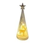 Spun Glass Manufactory Direct Spun Glass Christmas Tree Ornaments