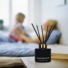 Reed Diffusers With Flowers Home Fragrance Reed Diffuser With Glass Bottle Flower Reed Diffuser Set