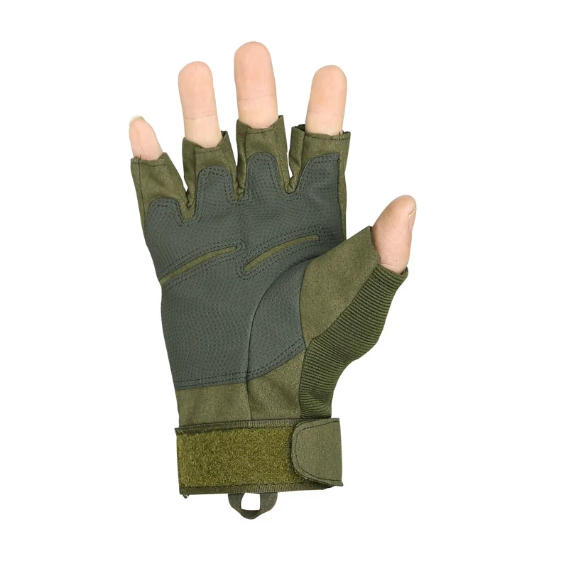 For Hawk Outdoor Tactical Half-Finger Motorcycle Gloves Black for Riding Accessories