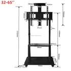 Tv Factory Direct Sales Quality Assurance Easy Installation Wheeled Flat Screen Television Stands Vertical TV Stand