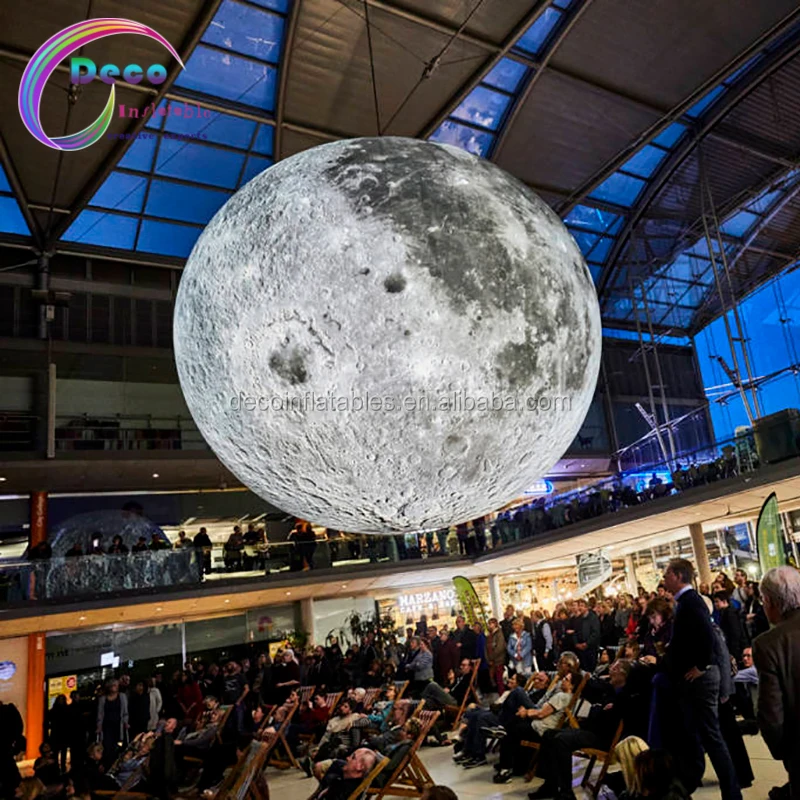 lighted moon globe