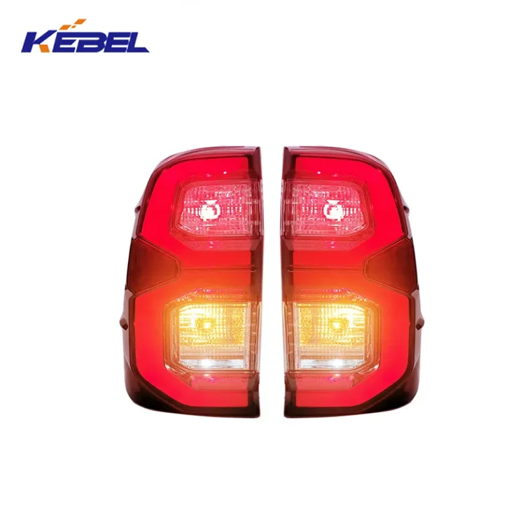 product kebel auto parts led tail flap oem tail lamp for toyota hilux vigo 2016-5