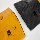 Car 50*35*5cm Hot Product Vehicle Stopper Rubber Deceleration Zone Thickened Speed Limiting Reducer Prevent Car Slipping