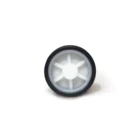 Baby Plastic Good Quality Solid Low Price Small Rubber Baby Toy Wheels For Trolley Cart