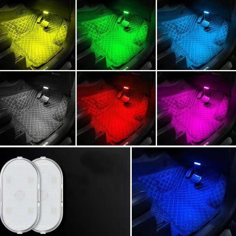 Amazon Hot Selling New Mini Car Interior Lights LED Emergency Lights Car Touch Sensing Car Lights Other Accessories