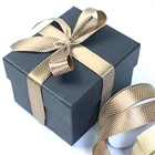 Box Packaging Gift Box Ribbon Factory Custom Printed Dots Paper Gift Luxury Box Packaging Ribbon