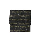 Thin Paper Tissue Paper Customize Logo Unique Gold Metallic Soft Thin Wrapping Tissue Paper