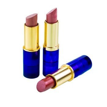 Empty Plastic & Metal Lipstick Tube with Offset Printing for Cosmetic Packaging and Lipstick Container
