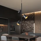 Decoration Light KLUMIA New Design Black Color Modern Decoration E27 Indoor Living Room Hanging Led Pendant Light