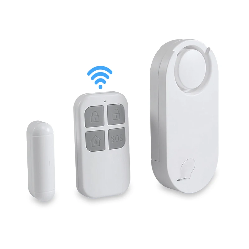 Wireless Remote Control Window Door Magnetic Sensor Burglar Alarm Security New