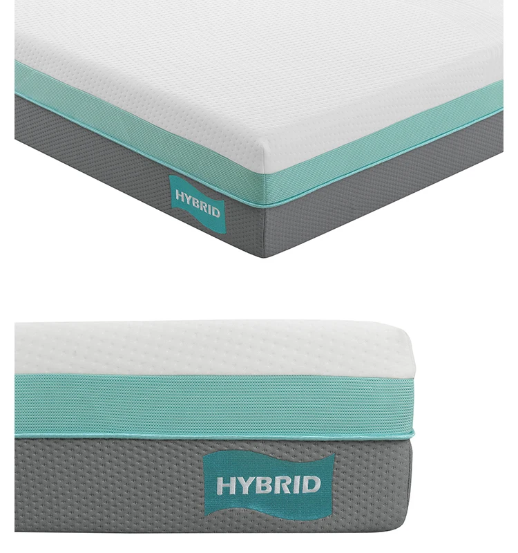 Linsy 30cm Height Medium individuales anti escaras cerradora de latex colchones roll Pocket Coil Spring mattress P2363