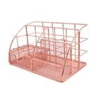 Organizer Desk Organizer Rose Gold Desk Organizer With Pen Holder Pencil Holder Paper Organizer And Desk Drawer