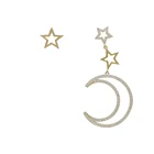 Dangle Earrings Earrings Lilliana 925 Sterling Silver Jewelry Moon Star Mix Match Dangle Earrings