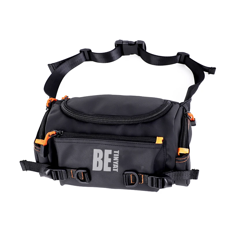 Unisex High Quality Polyester Oxford Sports Belt Bag Fashionable Sports Waist Bag for Camping and Sports Activities supplier