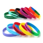 Rubber Bracelet Bracelet Rubber Wristband Custom High Quality Cheapest Price Rubber Silicone Bracelet Wristband